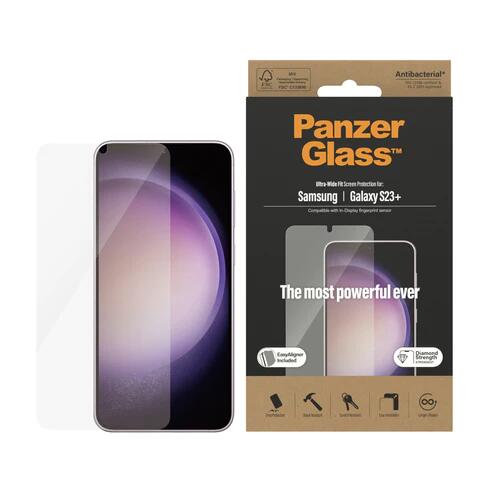 PanzerGlass Ultra Wide Fit Displayschutz für Samsung Galaxy S23+ PanzerGlass Ultra Wide Fit Displayschutz für Samsung Galaxy S23+